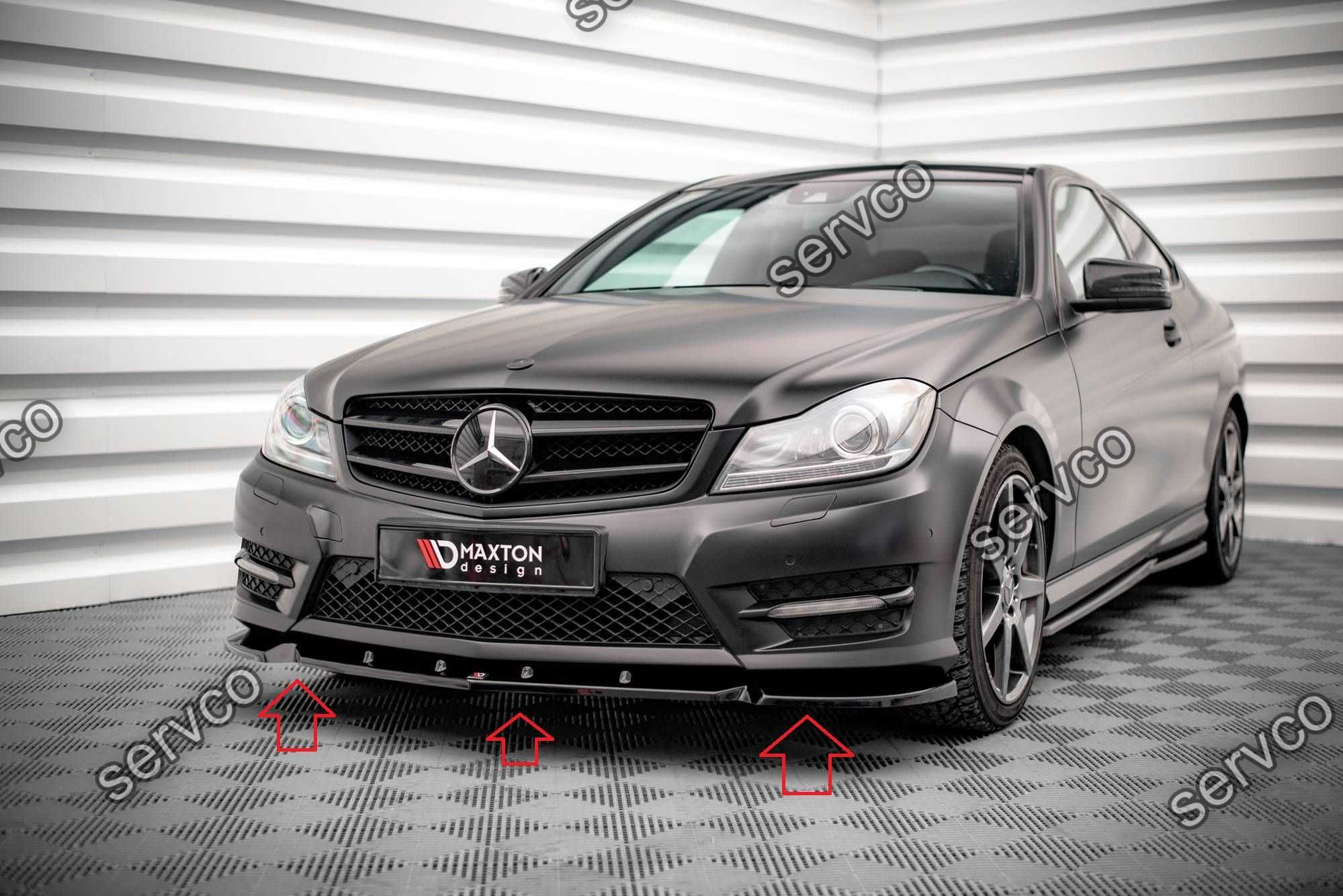 Pachet Body kit Mercedes C Class C204 Coupe AMG-Line 2011-2015 v3