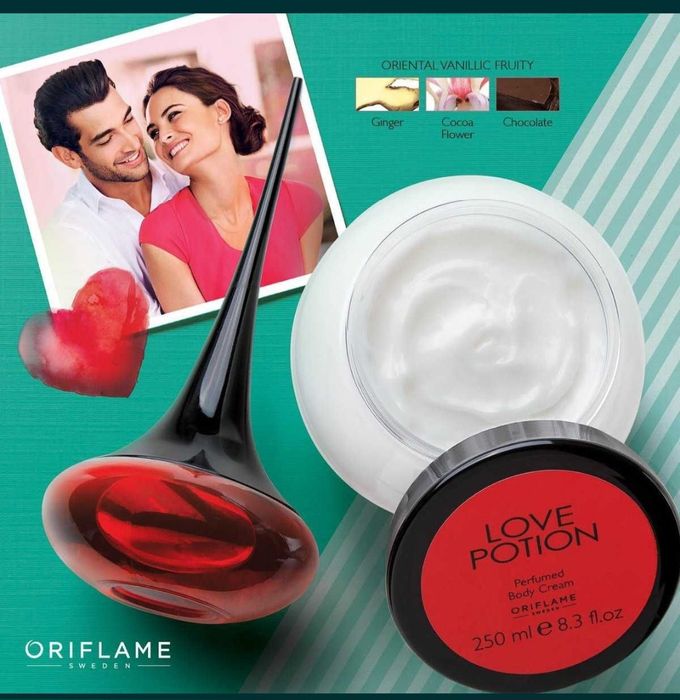 Transport gratuit &Set Love Potion Oriflame