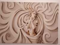 Tablou canvas " Medusa" 100 x 70 cm