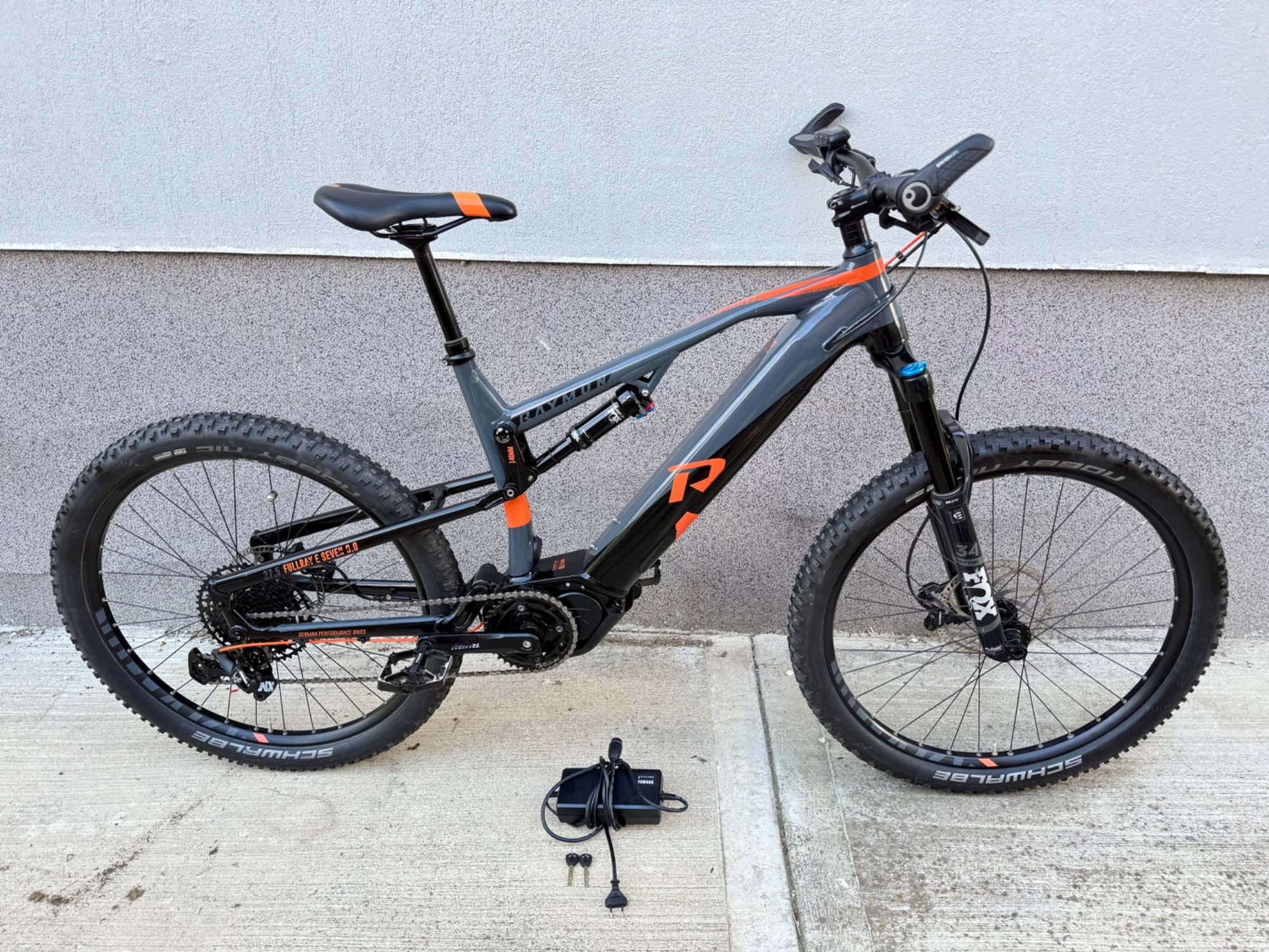 Bicicleta electrica Raymon Fullray L full Fox motor Yamaha 1x12 R27.5”