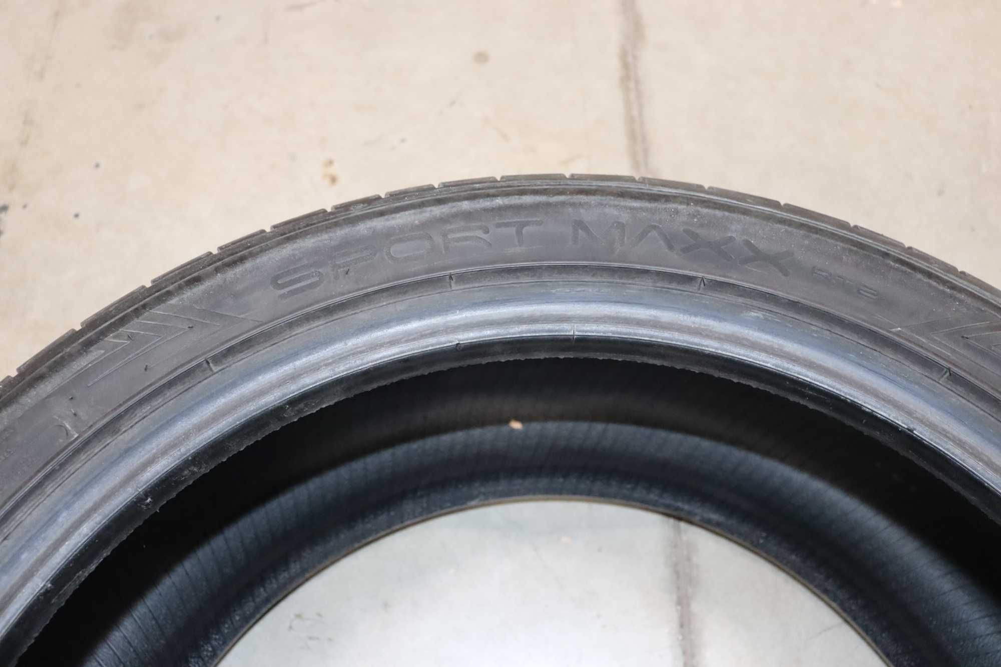 2 бр. летни гуми DUNLOP SPORT MAXX RT2 255/40 R19 Dot 21г, 6,5-7мм