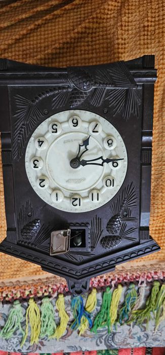 ceas cu cuc urss cutia cu mecanism si cuc