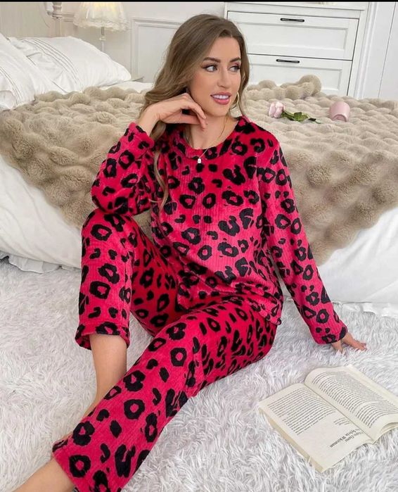 Дамски ,секси сет  с леопардов принт
