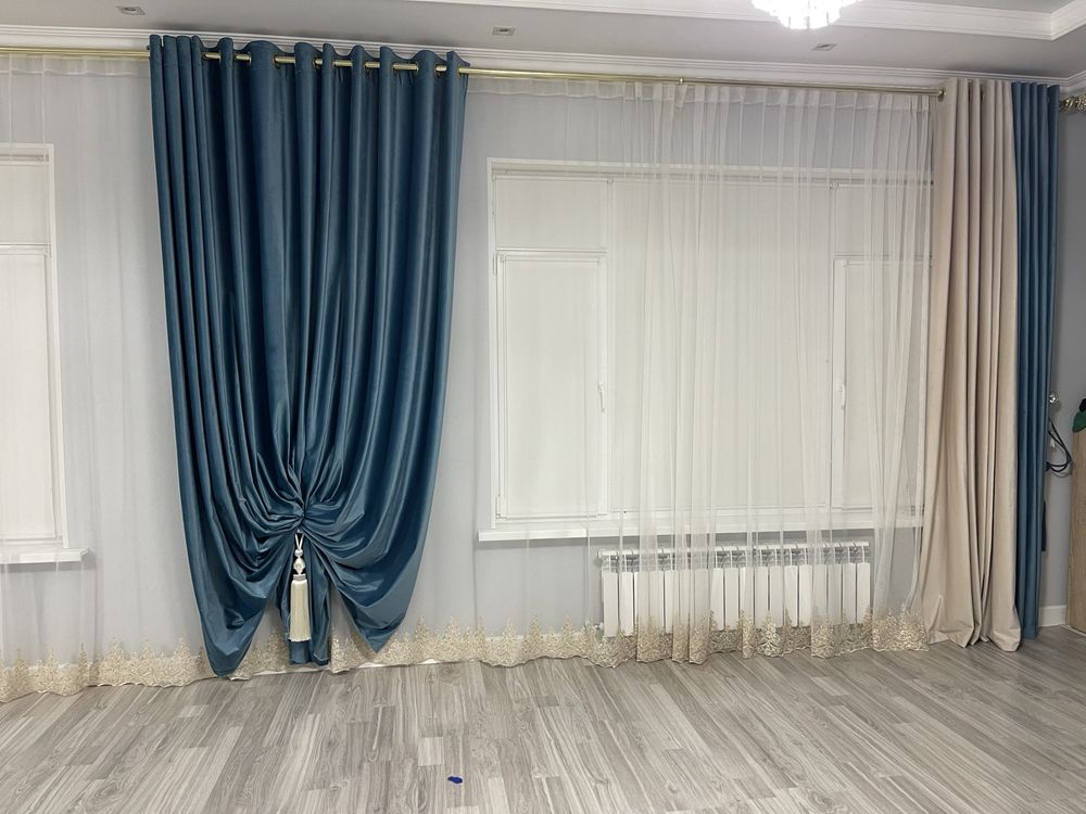 Продам шторы и тюль
