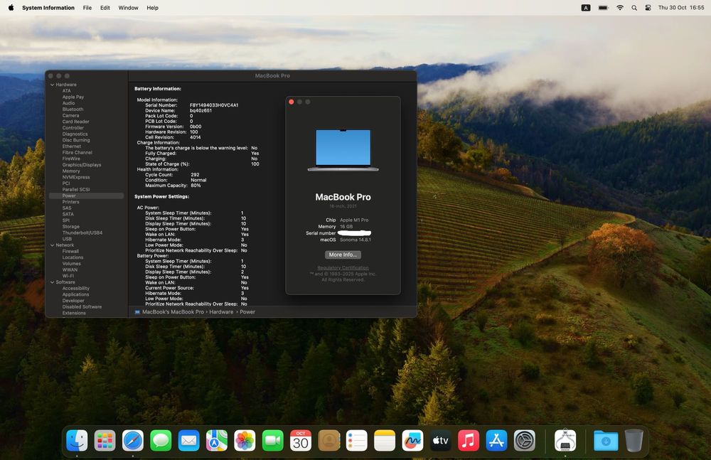 MacBook Pro 16 M1 Pro Space Gray 2021 16GB 1TB