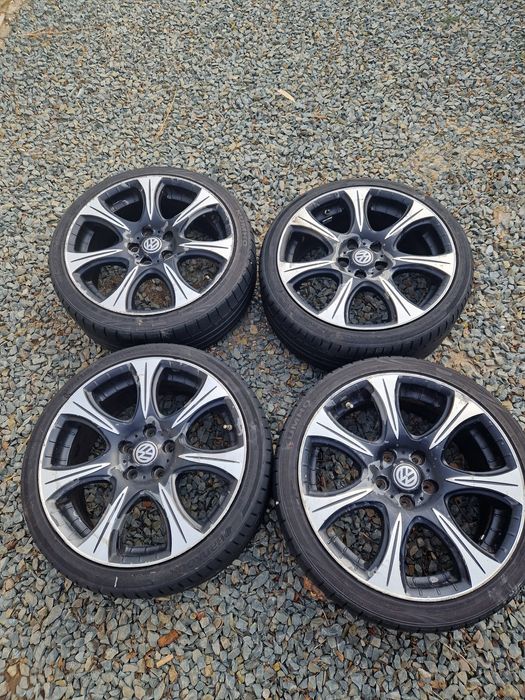 Vând jante pe 18 5×112