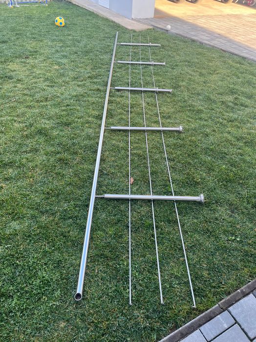 Balustrada exterior inox