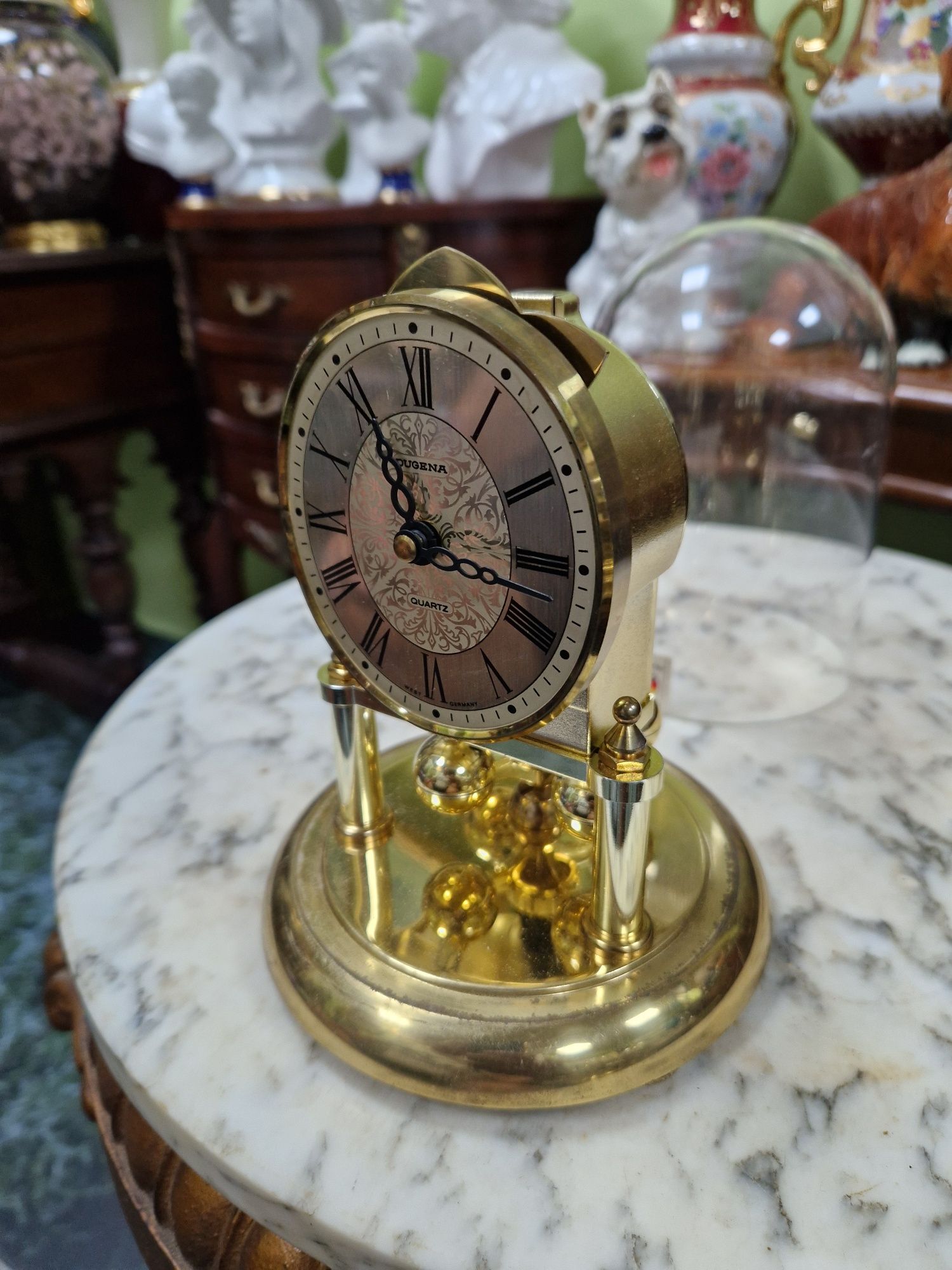 Прекрасен колекционерски 400 дневен часовник Dugena