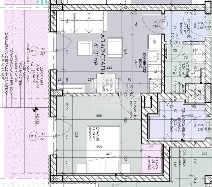 Продава се Двустаен апартамент в София, Овча купел - 46 кв.м за 1979 €/кв.м - Снимка #3