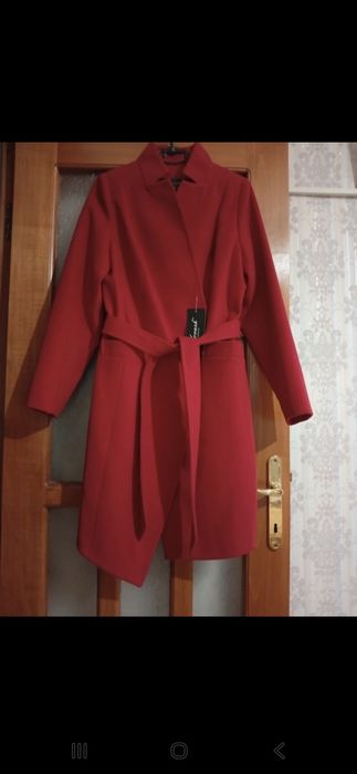 Palton lână si casmir 44