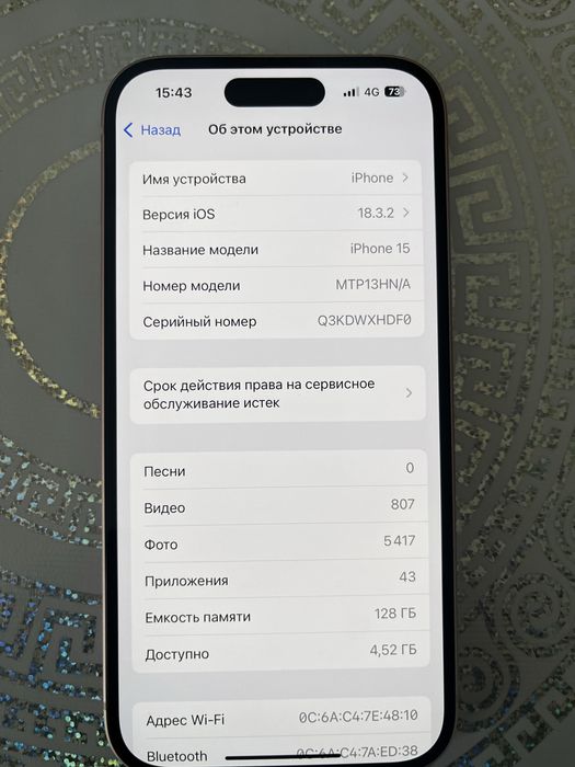 Продается Айфон 15, 128гб