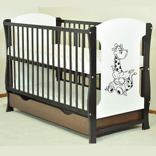 Patut bebe multifunctional Giraffe Venghe + Saltea Cocos - MAMO-TATO