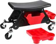 Scaun service auto cu sertar scule roti 360 grade atelier  (S11646)