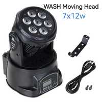 Wash Moving Head 7x12w