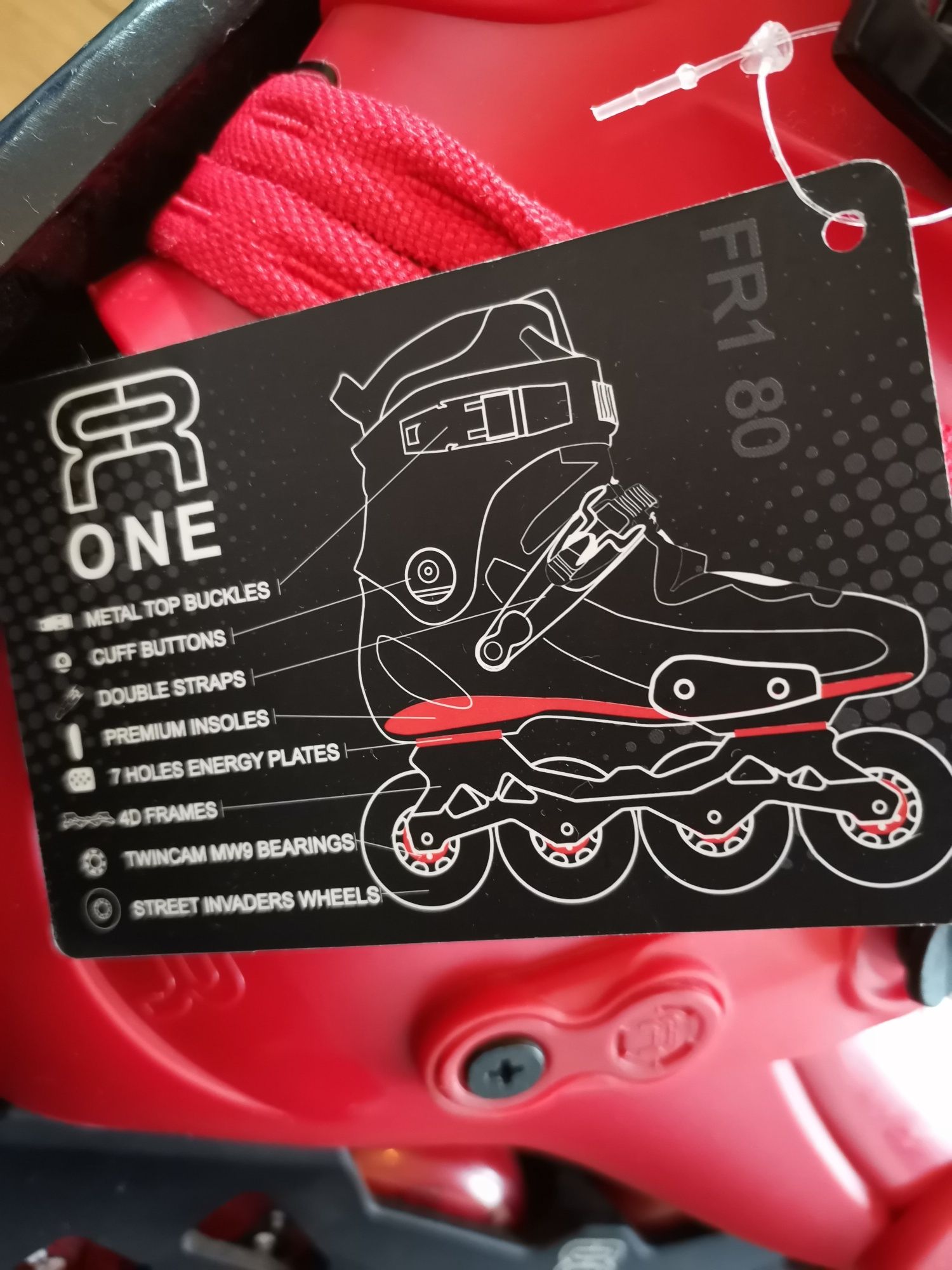 Role FreeRide FR 1 Skates 80 Red mărime 38