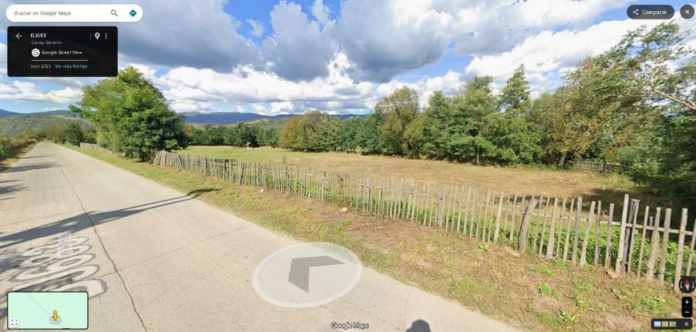 Teren intravilan cu fundație și fântână proprie, Zăvoi – Caraș