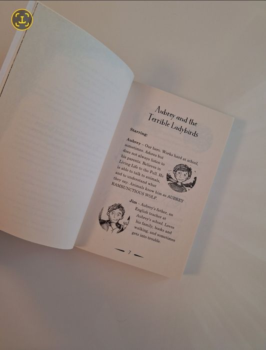 Carte Aubrey and the terrible ladybirds
