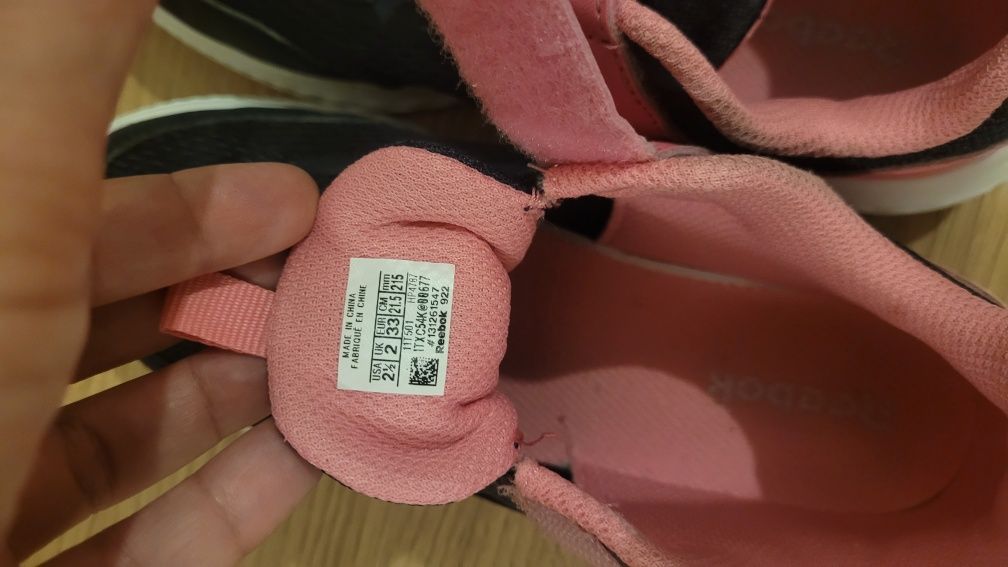 Маратонки за момиче Puma и Reebok 33/34