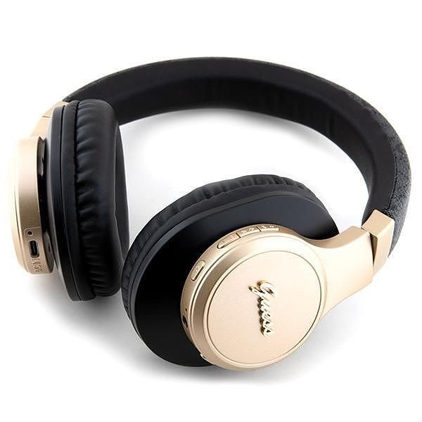 Слушалки bluetooth guess on-ear gubh604gemk black 4g script
