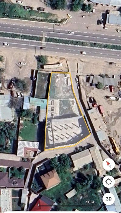 Земля под застройку.Юнусабад.Бетонка.1 линия