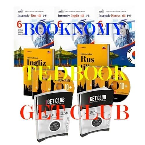 Tedbook ingliz rus tili smartbook arab tili booknomy koreys tili getcl