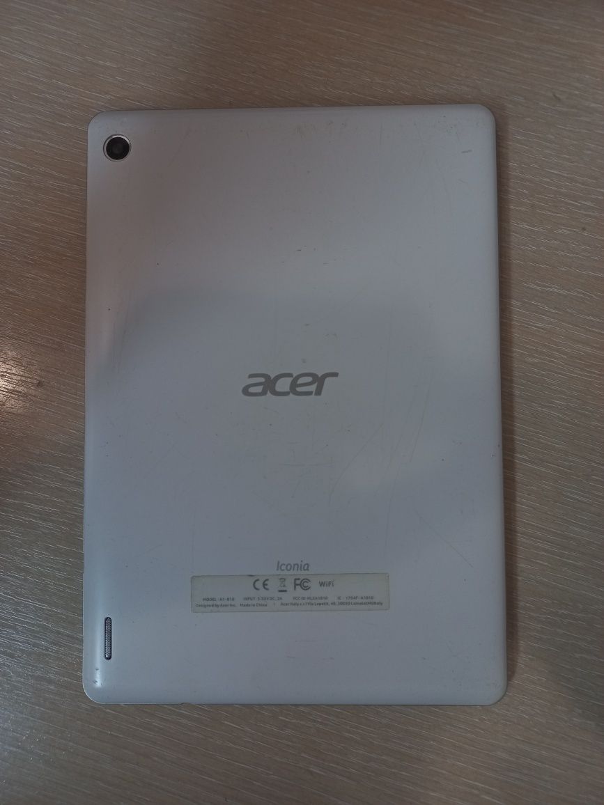 Планшет Acer разбит сенсор.