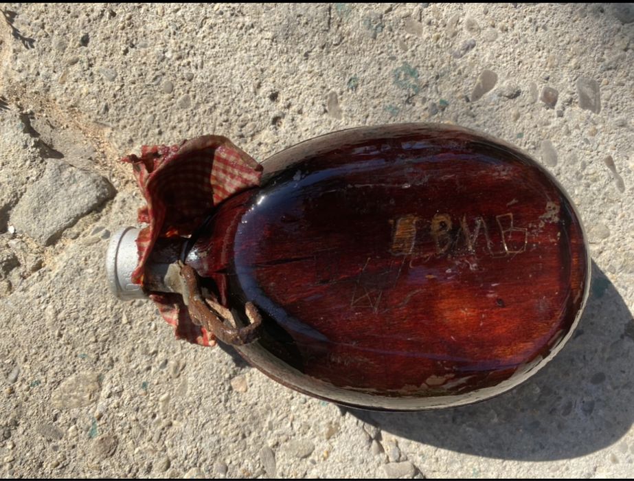 Дървена военна манерка