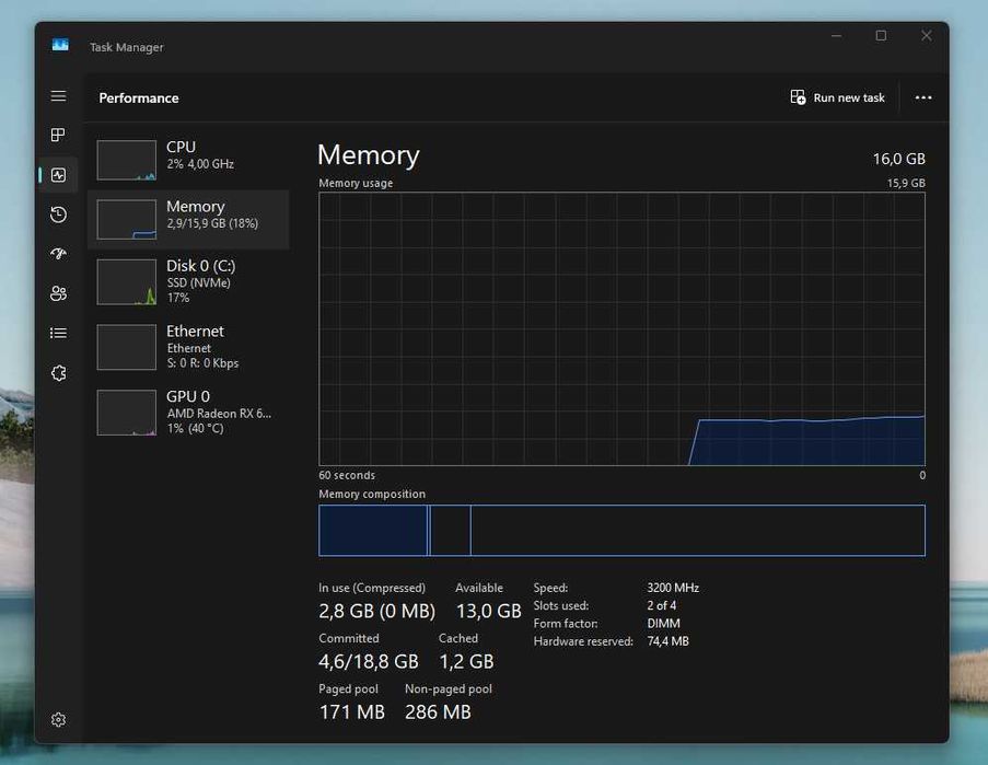 NEW Gaming PC Ryzen 7 5700X, RX 6600XT 16GB RAM, 512GB SSD - Гаранция