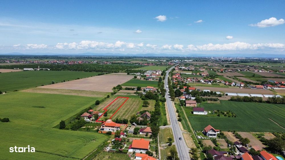 Teren intravilan de 1.900 mp | La doar 3,5 km de Satu Mare
