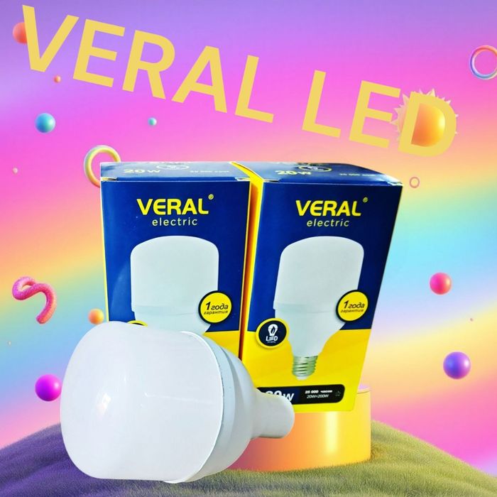 Veral led lampalar 5w dan 60w gacha