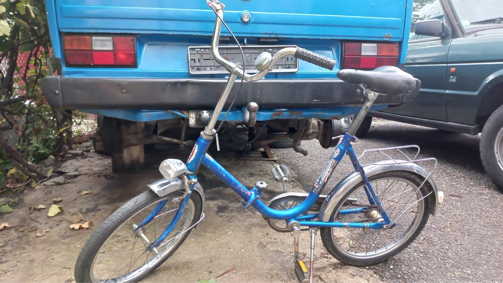 Bicicleta pliabila retro