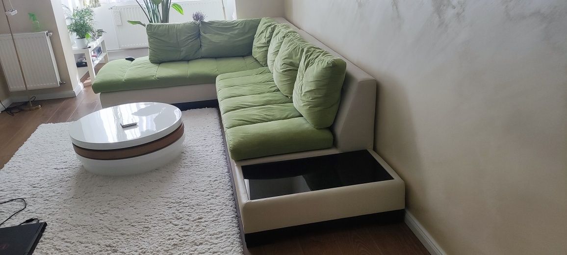 Coltar verde textil