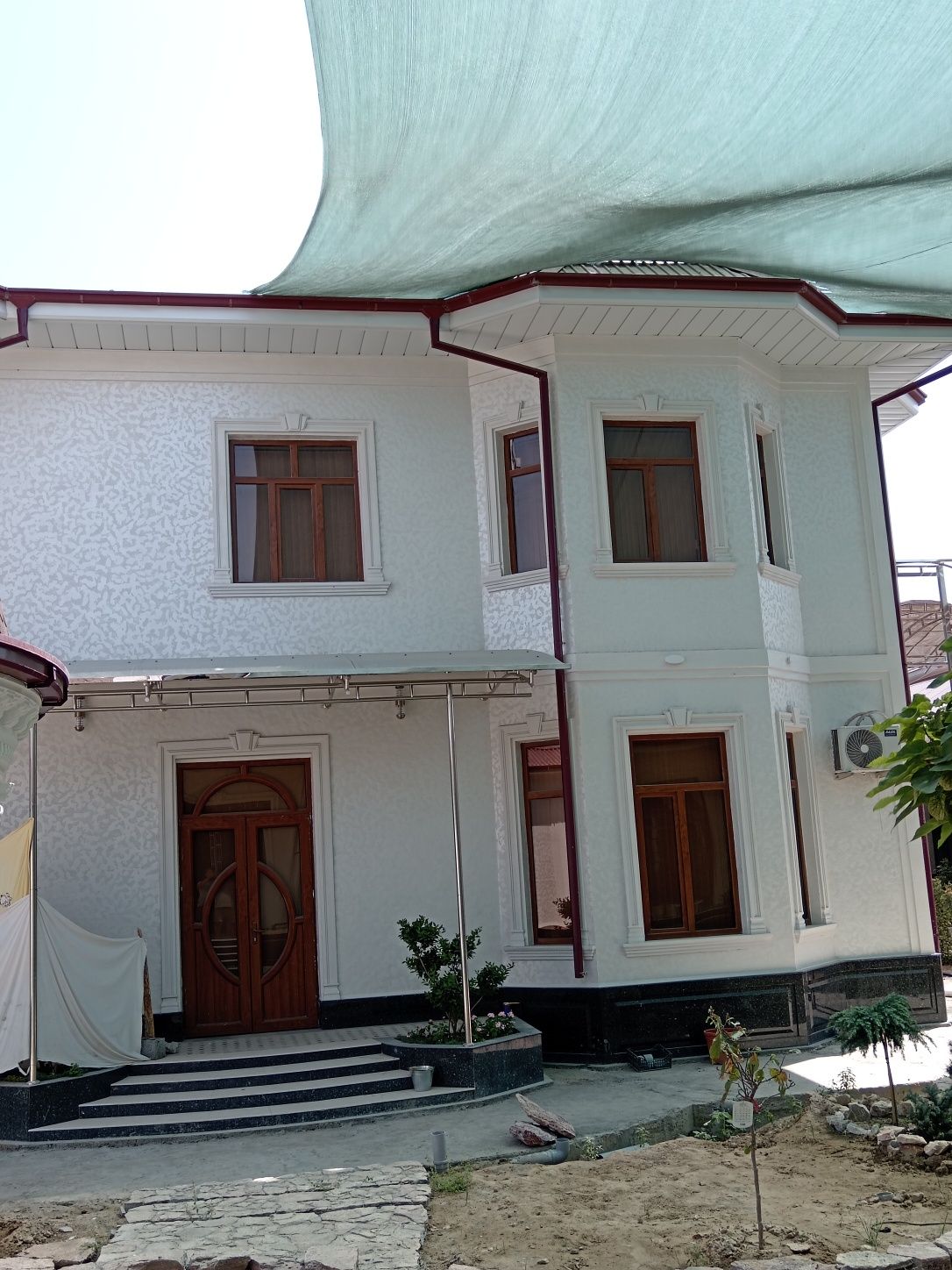 Travertin_fasad_ishlari