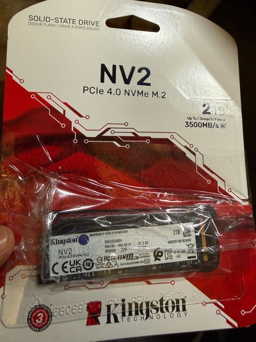 SSD Kingston PCIe 4.0 M.2 2TB