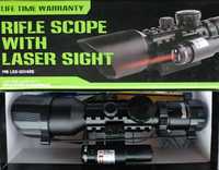 Оптика с лазерен прицел /модел M9 3-10x42/