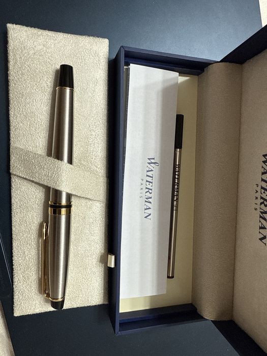 Waterman Roller Expert Essential Stainless Steel GT Waterman
