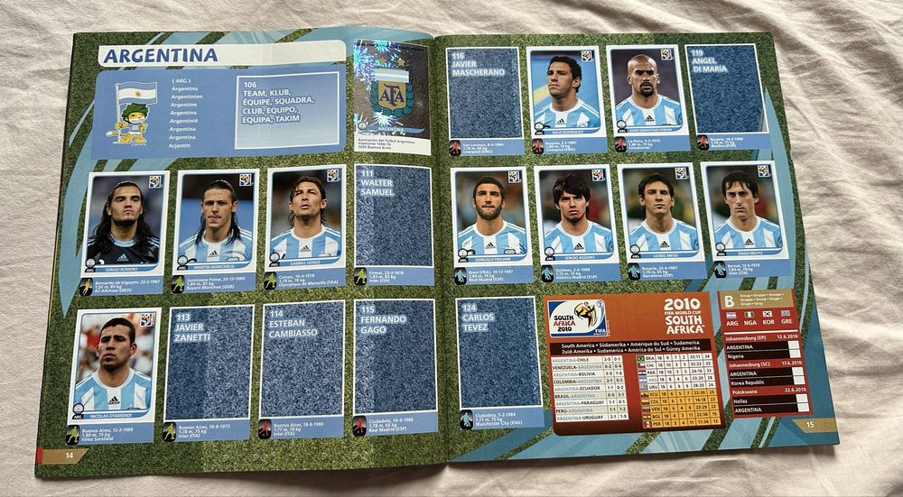 Панини албум 2010