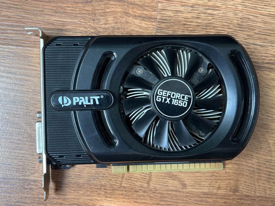 Видео карта Geforce GTX 1650 PALIT - 4Gb DDR5