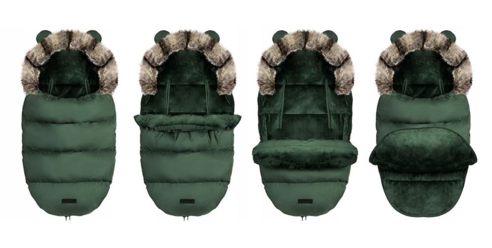 Sac de dormit 4in1, Orificii pentru carucior, sanie, 95 cm x 48 cm