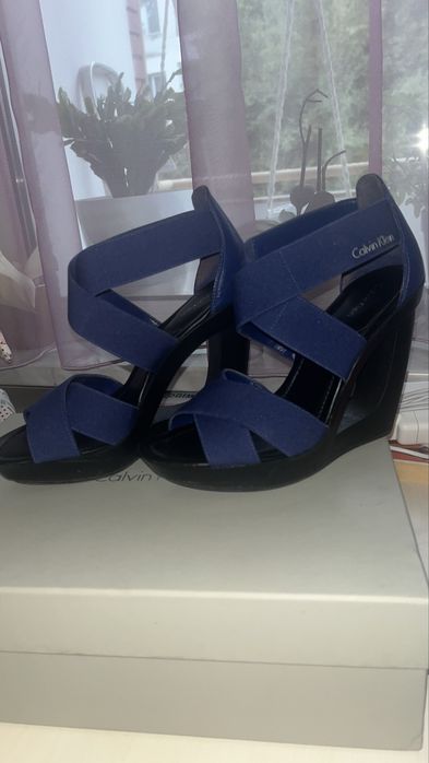 Calvin Klein дамски високи платформи