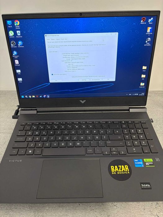 Laptop Gaming Hp Victus I5 12500H RTX3060