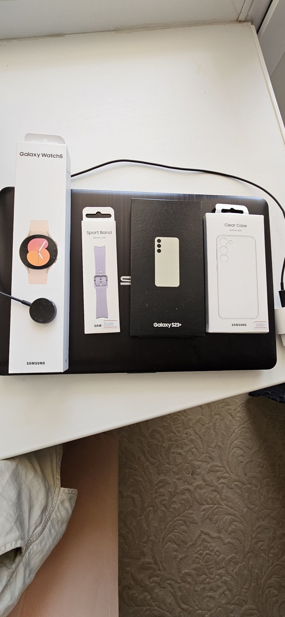 Samsung s23+ watch 5 tab10