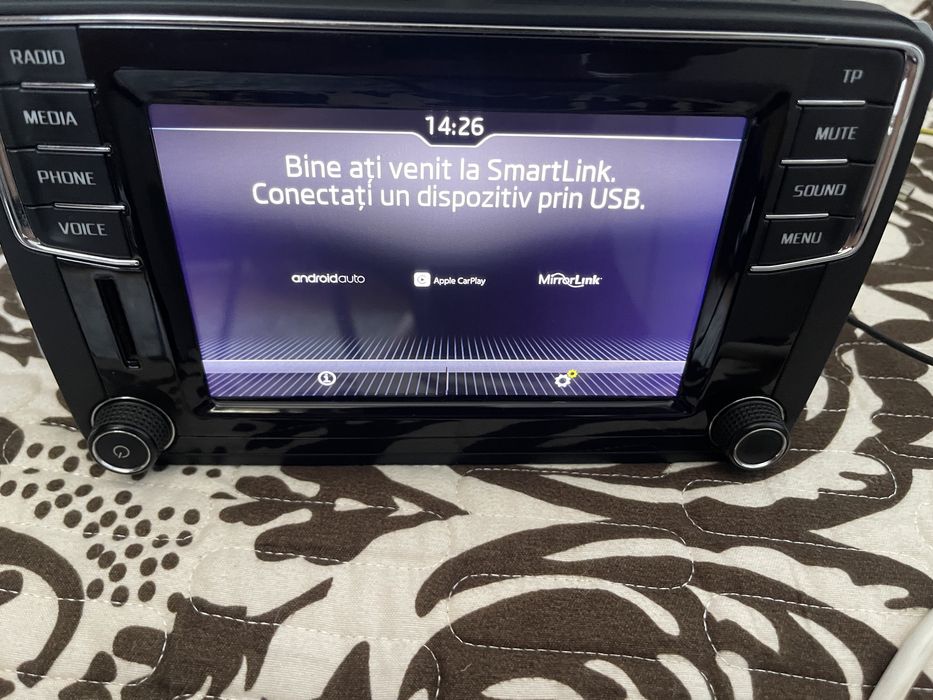 Navigatie Skoda originala mib2 Carplay / Android auto