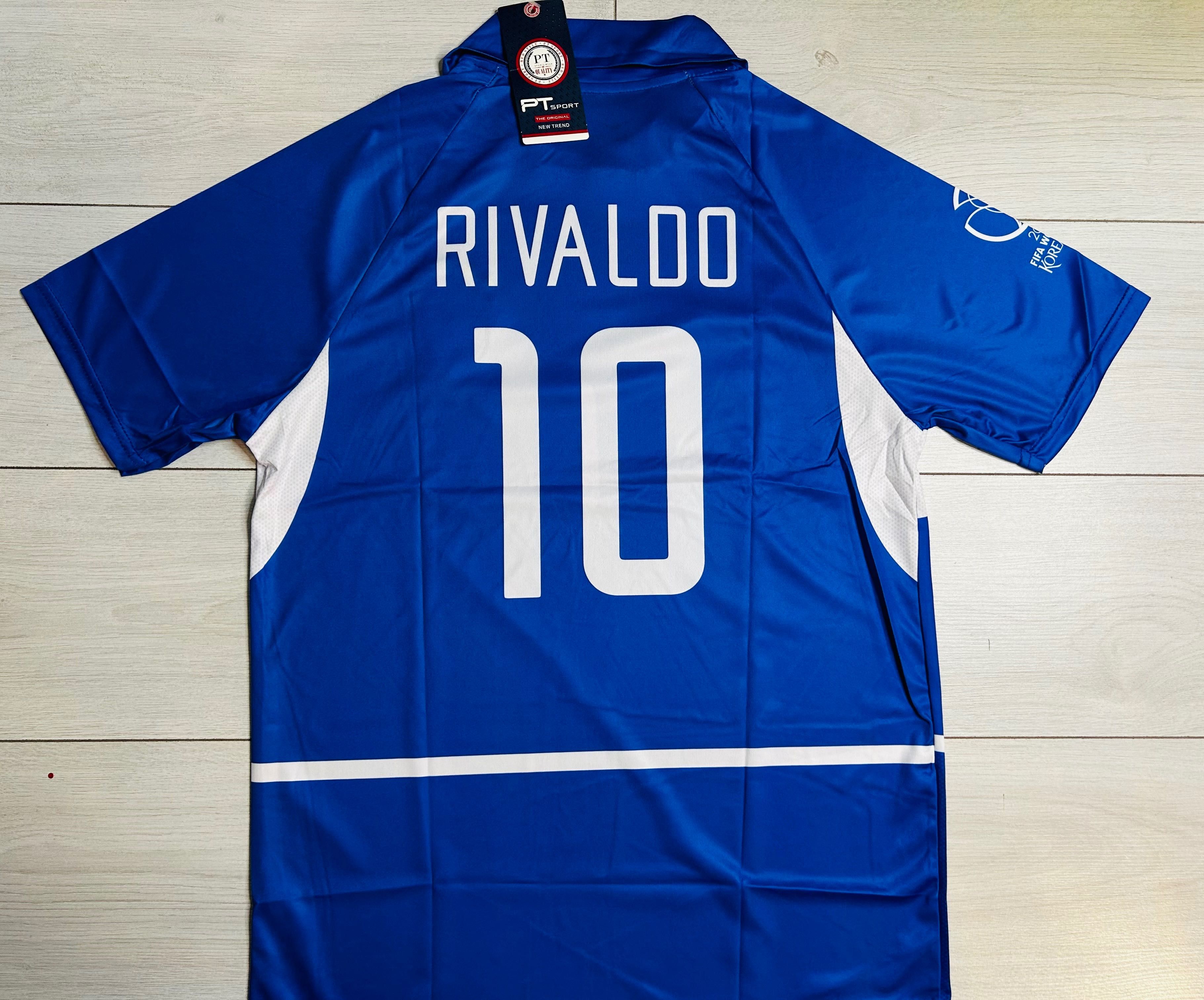 Tricou Brazil Rivaldo 10 World Cup 2002