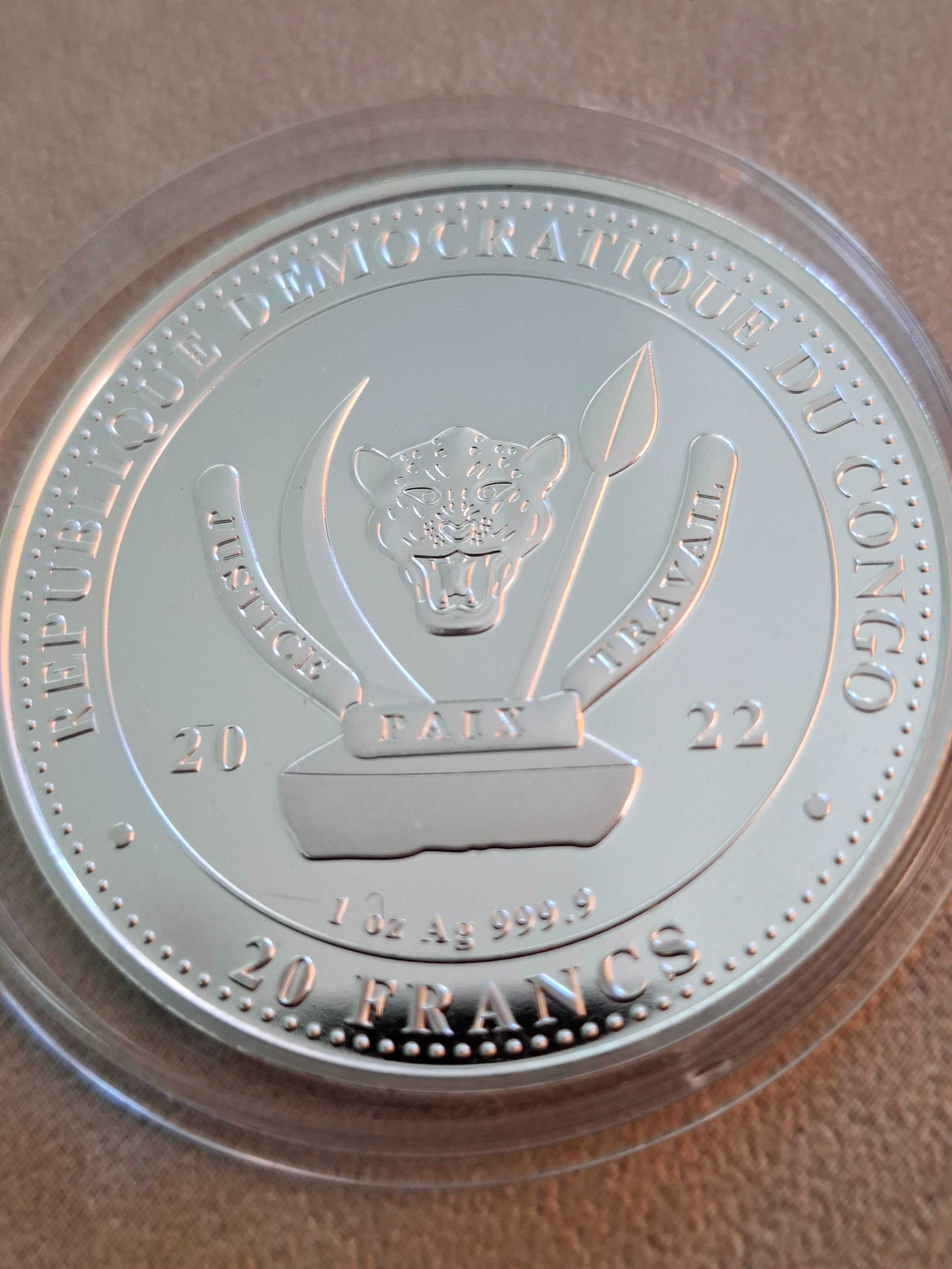 Сребро 1 oz. Мечка