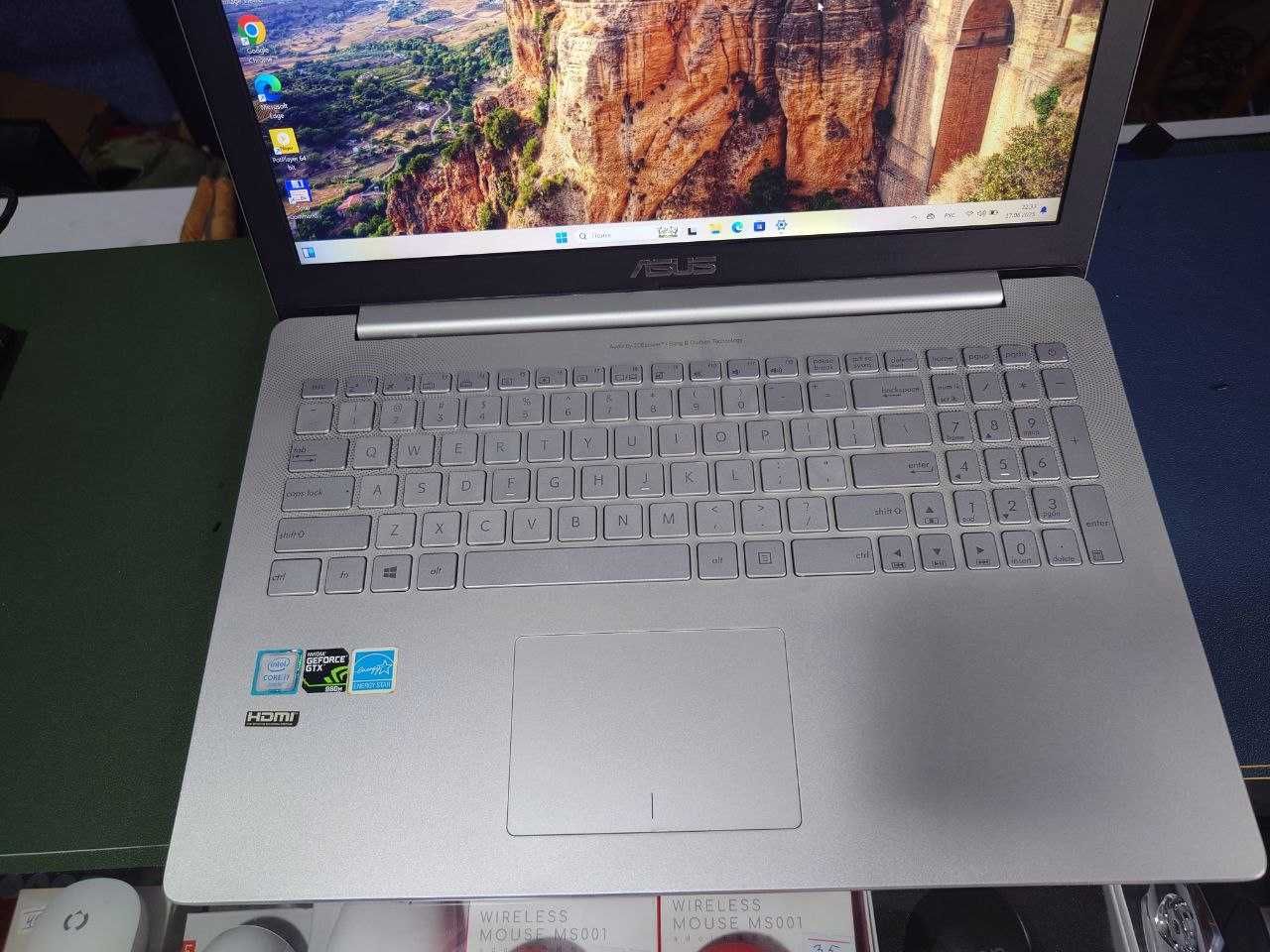ASUS Gaming Core i7-6700HQ/RAM 8GB/128+500/GTX 960 4GB/15.6 4K ekran