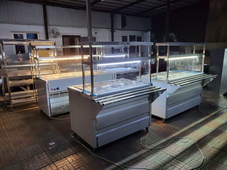 Мармит линия раздачи мармит нейтральный кассовый прилавок кухонное обо