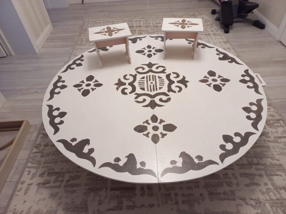 Национальные круглые казахские столы