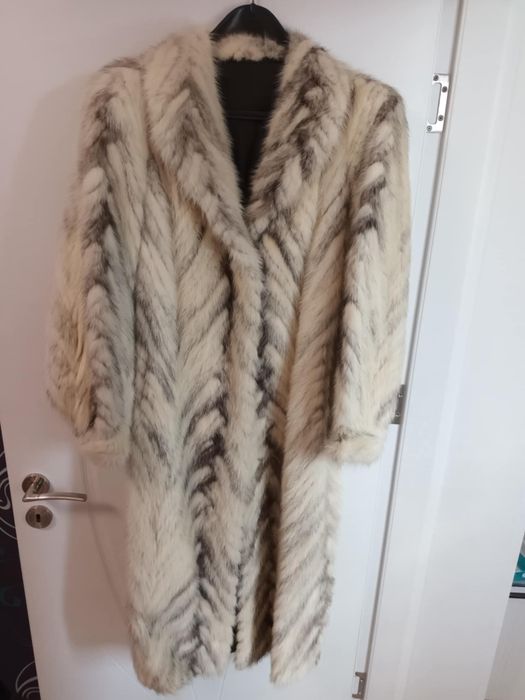 Дълго палто норка