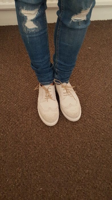 Pantofi Oxford Jonak Piele